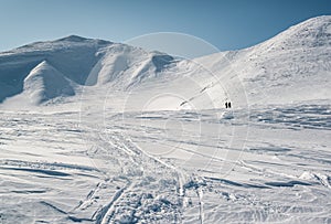 Panorama of Pinachevsky pass