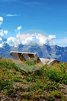 Panorama from the Plan de Corones path