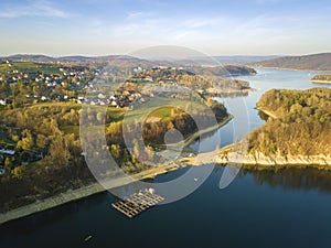 Panorama of Polanczyk area