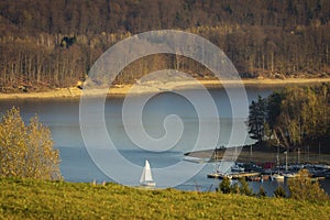 Panorama of Polanczyk area