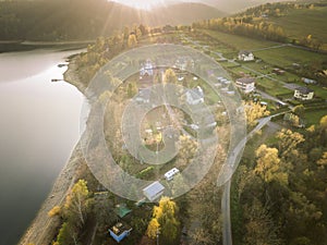Panorama of Polanczyk area