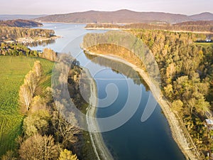 Panorama of Polanczyk area