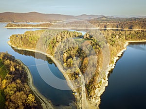 Panorama of Polanczyk area