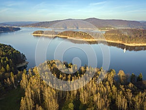 Panorama of Polanczyk area