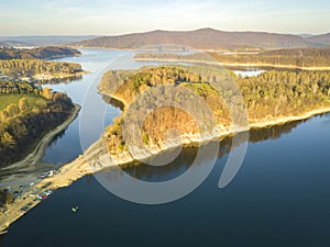 Panorama of Polanczyk area