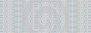 Panorama Polished stone floor old texture or rock marble design concept seamless pattern and Blue cement background with copy spa