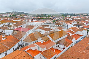 Panorama of Portuguese town Serpa