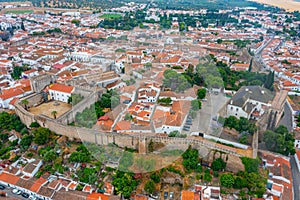 Panorama of Portuguese town Serpa