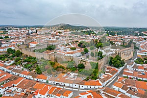 Panorama of Portuguese town Serpa