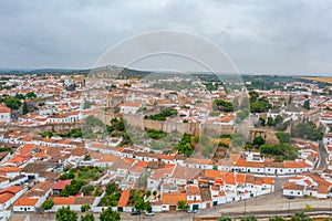 Panorama of Portuguese town Serpa