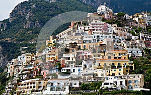 Panorama of Positano, Campania, Italy