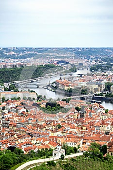 Panorama of Prague