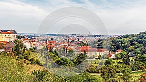 Panorama of Prague