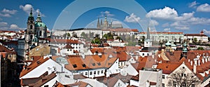 Panorama of Prague castle