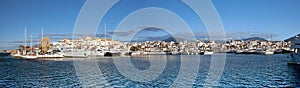 Panorama of Puerto Banus Marina, Spain