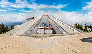 The Pyramid in Tirana, Albania photo