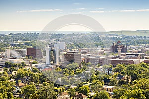 Panorama of Rapid City, South Dakota.