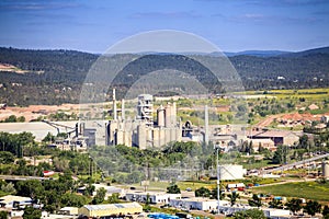 Panorama of Rapid City, South Dakota.