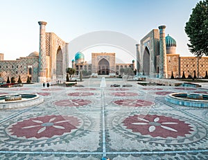 Registan in the city of Samarkand photo