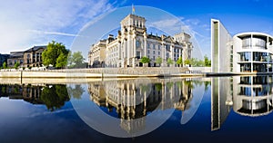 Panorama reichstag in berlin