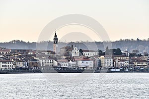 panorama of riga, photo as a background