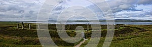 Panorama of the Ring of Brodgar in Orkney