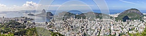 Panorama in Rio de Janeiro, Brazil photo