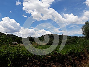 Panorama of Riserva del Tevere Farfa photo