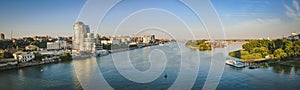 The panorama. the river Don, Rostov-on-don