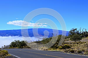 Panorama Road at Mauna Loa, Volcano on Big Island, Hawaii