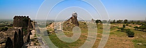 Panorama of Rohtas fortress in Punjab Pakistan