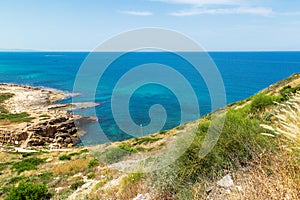 Panorama of Rosh ha nikra cape.Israel