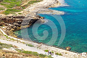 Panorama of Rosh ha nikra cape.Israel