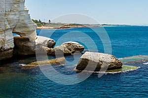 Panorama of Rosh ha nikra cape.Israel