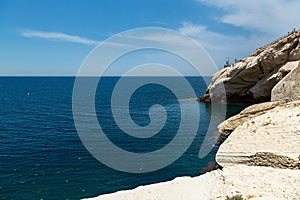 Panorama of Rosh ha nikra cape.Israel