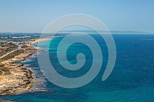 Panorama of Rosh ha nikra cape.Israel