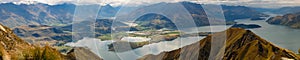 Panorama of Roys Peak - WanakaNew Zealand