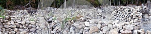 Panorama of ruins