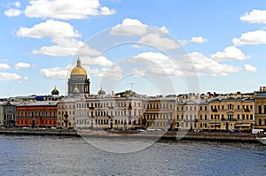 Panorama of Saint Petersburg city centre