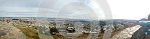 Panorama of San Francisco from Twin Peaks overlook