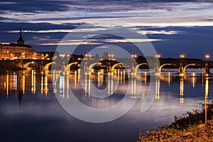 Panorama of Saumur