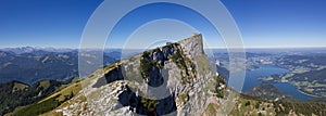 Panorama of the Schafberg mountain