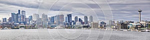 Panorama of Seattle, Washington skyline