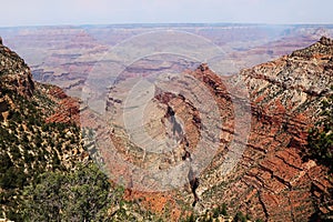 Panoramic view of the Grand Canyon, Arizona, USA