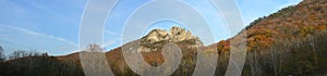 Panorama of Seneca Rocks