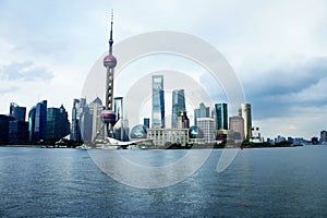 Panorama of Shanghai (the bund)