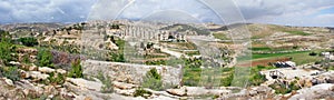 Panorama from Shepherd`s field, Beit Sahour