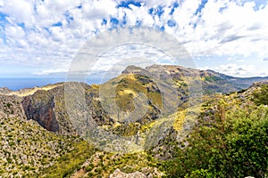Panorama in the Sierra de Tramuntana