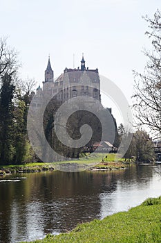 Panorama of Sigmaringen castle, Germany