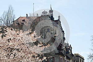 Panorama of Sigmaringen castle, Germany